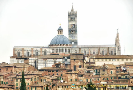 Siena and the magnificent Siena Duomo