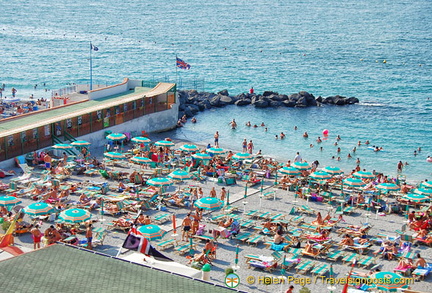 Beach along the Bay of Naples