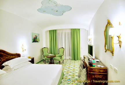 Our spacious room at Hotel La Favorita room