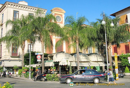 Piazza Tasso, the main square in Sorrento