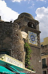 Funicular station on the Isle of Capri