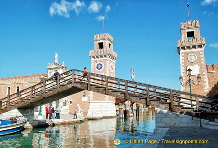 Entrance to the Arsenale