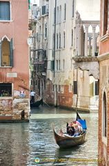 One of the many romantic views of Venice