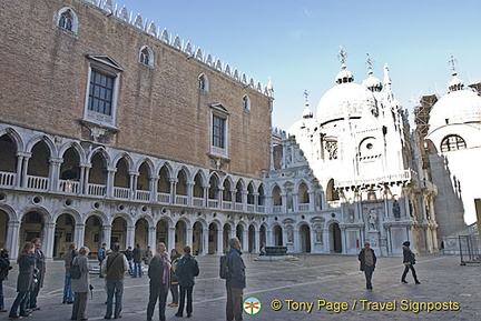 Doge's Palace on St Mark's Square