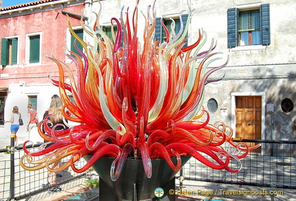 Murano glass artwork