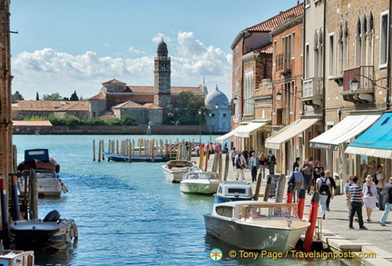 Fondamenta dei Vetrai in Murano