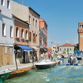 View of Murano clock tower