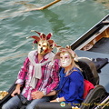 A gondola ride in masquerade