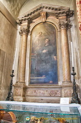 S. Antonio da Padova by Leandro Gavagnin. This altar formerly belonged to the Oil Vendors' guild.