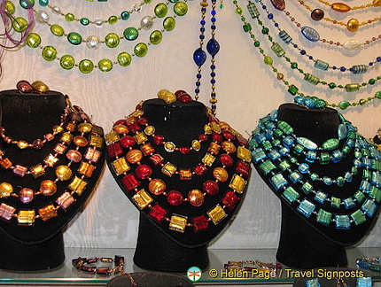 Murano glass jewelry