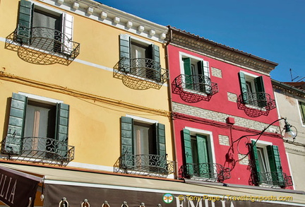 Decorative balconies - not too practical for ladies wearing skirts