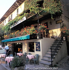 Ristorante Da Romano with its famous clientele