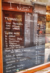 I Nostri Cicchetti in Cannaregio