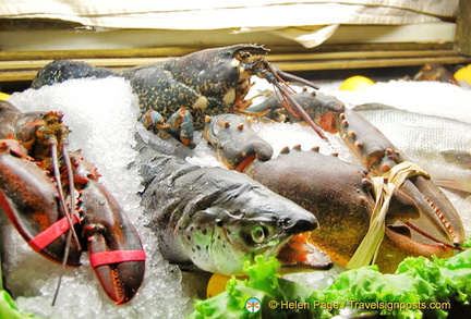 Seafood in Ristorante Antico Pignolo