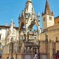 Scaligeri tombs next to the Santa Maria Antica church