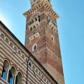 Torre dei Lamberti dominates the skyline of Verona