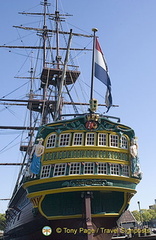 Replica of the Amsterdam, an East Indiaman