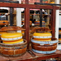 Cheese presses at the Cheese Factory