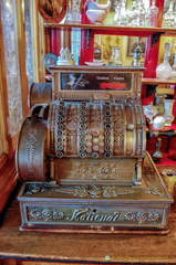 Antique cash register