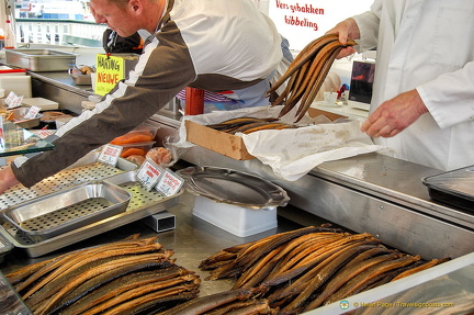 Smoked eel