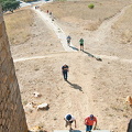 It's a long climb up to Arraiolos castle