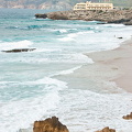 Cascais - Portugal (2653 visits) Distant view of Fortaleza do Guincho Hotel Cascais - Portugal