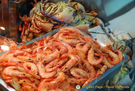 Steamed Prawns or Gamba Cozida