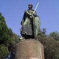 Castelo Sao Jorge - Lisbon (3246 visite) Statue of King Afonso Henriques Castelo Sao Jorge - Lisbon