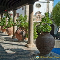 Obidos, Portugal (1315 visits) Town's portico, previously a market place Obidos, Portugal