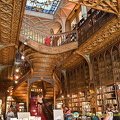 Lello bookshop, Oporto (1798 heimsóknir) Heavily decorated walls and ceilings Lello bookshop, Oporto