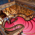 Lello bookshop, Oporto (1966 ביקורים) Red curving stairway Lello bookshop, Oporto