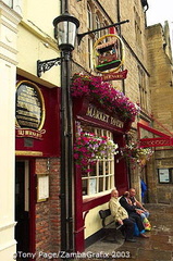 Sometimes a pub provides a welcome opportunity for a sit-down