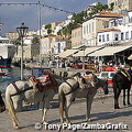 Donkeys waiting for passengers, Hydra (被訪問過 1361 次) Donkeys waiting for passengers, Hydraa Donkeys waiting for passengers, Hydra
