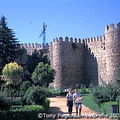 The city walls of Avila (1540 bisita) The city walls of Avila The city walls of Avila