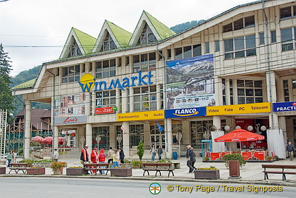 Sinaia, a Carpathian alpine resort