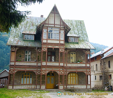 Sinaia, a Carpathian alpine resort