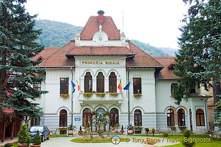 Sinaia, a Carpathian alpine resort