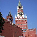 Saviour's Tower, once the main entrance to the Kremlin