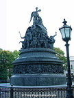 Bronze monument to the Millenium of Russia