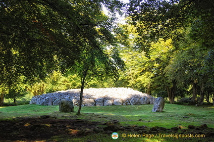 North-east burial cairn