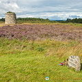 Mackintosh clan headstone near the Memorial Cairn