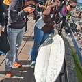 Me, taking a shot of the viewing panel