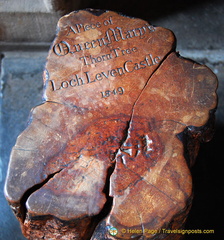 A piece of Queen Mary's Thorn Treet at Loch Leven Castle