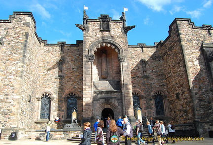 The Scottish National War Memorial is a tribute to those killed in the First World War