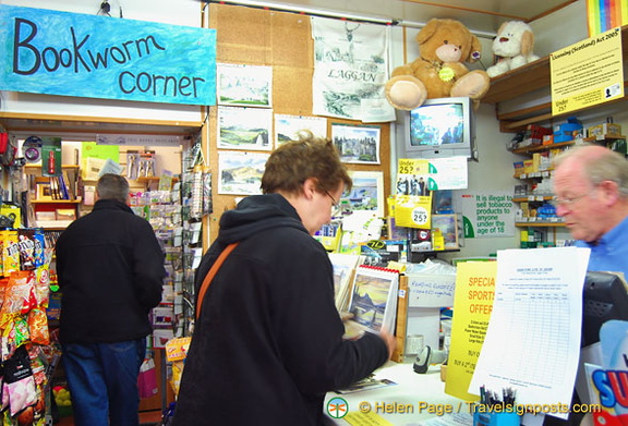 This wee shop stocks some 2,300 different items