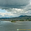 Loch Ness extends for approx. 37 km southwest of Inverness