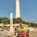 Punta Secca's famous lighthouse features in the opening scenes