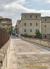 Driving on the Capuchin Bridge