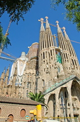 Four towers of the west facade