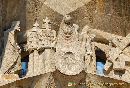 Passion Facade sculptures